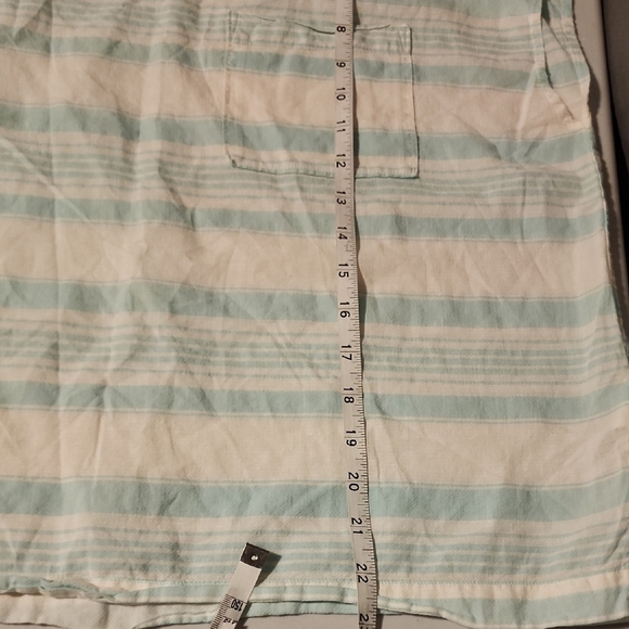 Patagonia Blue and White Striped Tank Top Casual - Picture 4 of 5